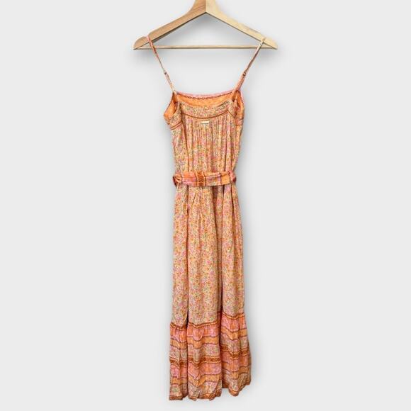 BILLABONG Wish For You Sleeveless Midi Sundress In Pink Dream Size Small - Picture 6 of 14